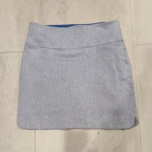 Light Blue A-Line Women's Skirt - Casual Everyday